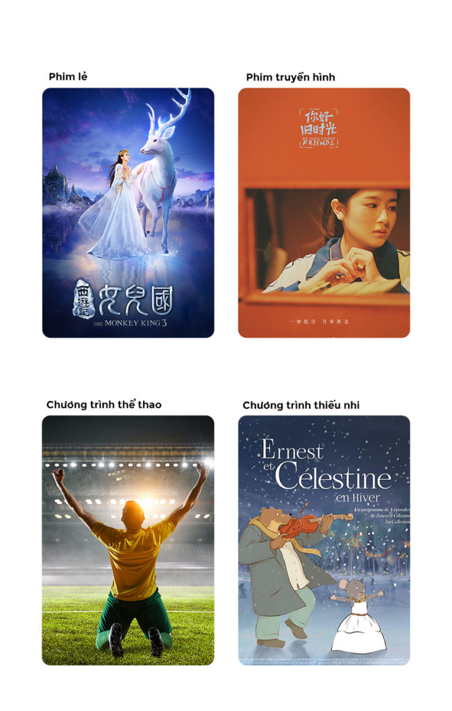 Nội dung giải trí đa dạng