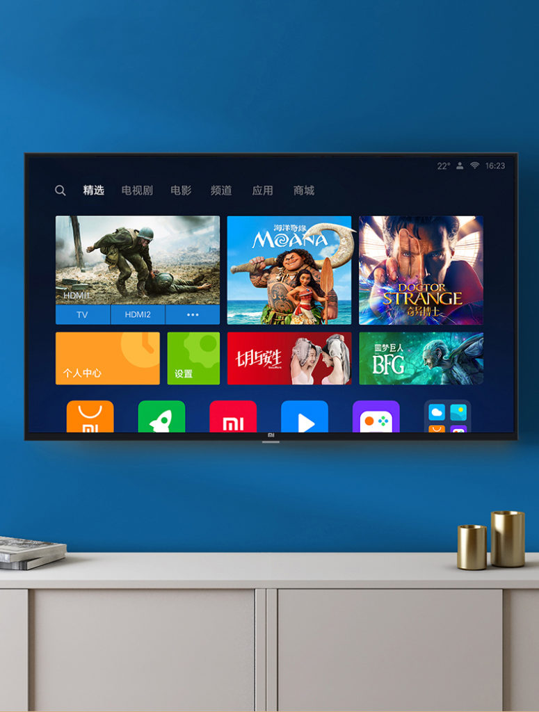 Tivi Xiaomi 4X 43 inch tích hợp trí tuệ nhân tạo