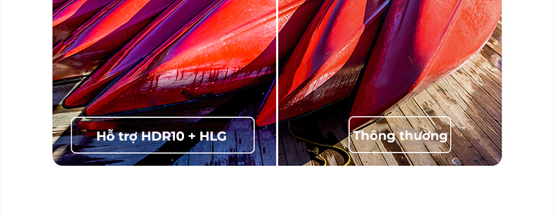 Công nghệ HDR10 + HLG