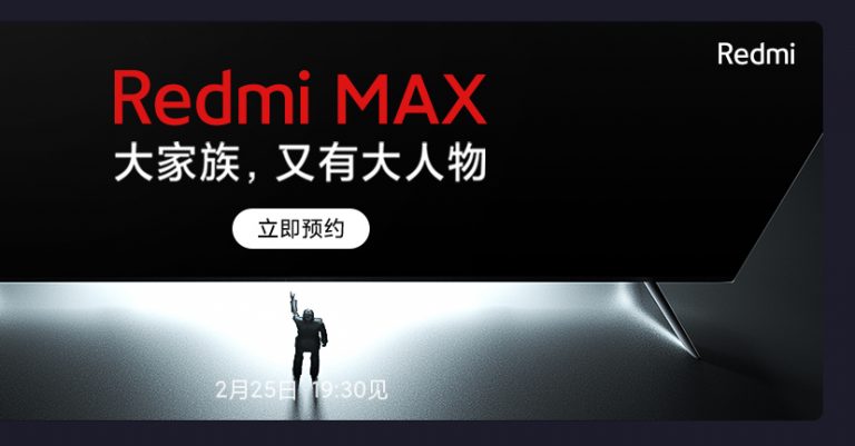 Xiaomi ra mắt Redmi TV MAX mới lớn đến mức có thể gần như không vừa trong thang máy